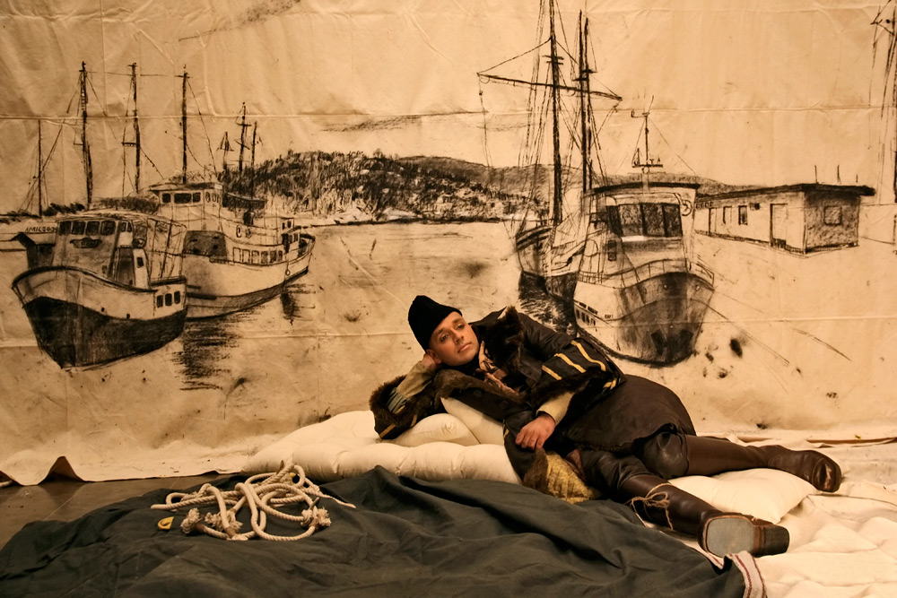 Yog Raj Chitrakar: Memory Drawing V (Part II), 2010 Yog Raj Chitrakar: Memory drawing series
by Nikhil Chopra