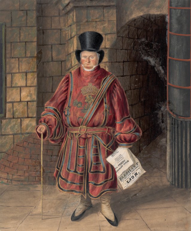 Doorkeeper, Royal Grand National Menagerie, Exeter &lsquo;Change, London, c.1824