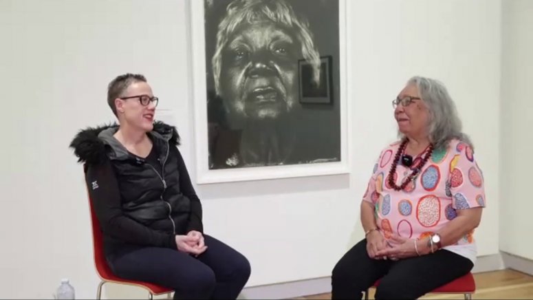 Men of High Degree: Jim Everett – puralia meenamatta (clan plangermairreenner, Ben Lomond people, Cape Portland nation, north-east Tasmania), 2023 Brenda L Croft, Prue Hazelgrove (Wet plate collodion process technical assistant) 