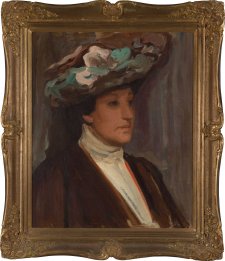 Portrait sketch of Nellie Melba Portrait sketch of Nellie Melba