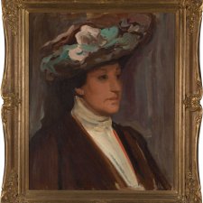 Portrait sketch of Nellie Melba Portrait sketch of Nellie Melba