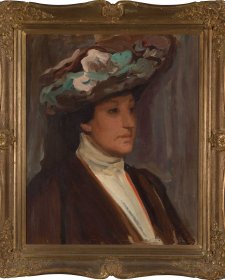 Portrait sketch of Nellie Melba Portrait sketch of Nellie Melba
