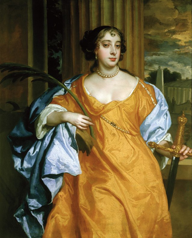 Barbara Villiers, Duchess of Cleveland as St. Catherine of Alexandria, c. 1665&ndash;70