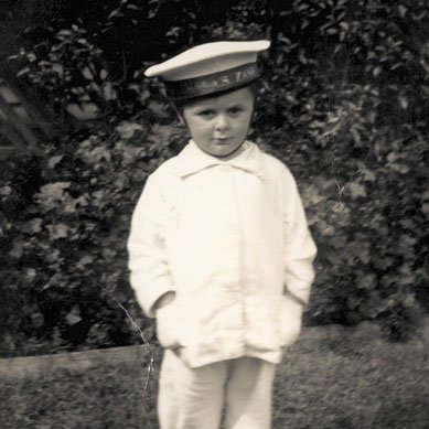 Dressed up as sailor, 1937 Dressed up as sailor, 1937