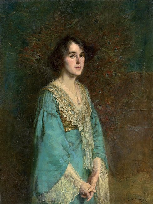 Study in blue and gold, 1907 Study in blue and gold, 1907