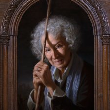 Margaret Atwood: The 'abysm of time …" (The Tempest), 2016 Ralph Heimans AM Margaret Atwood: The 'abysm of time …" (The Tempest), 2016 Ralph Heimans AM