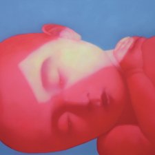 Red child, 2005 by Zhang Xiaogang Red child, 2005 by Zhang Xiaogang