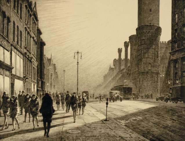 Quarter of Nine&ndash;Saturday&rsquo;s children, 1929