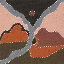 Goollabal (Rainbow Serpent), 2018 by Shirley Purdie Goollabal (Rainbow Serpent), 2018 by Shirley Purdie