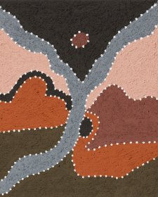 Goollabal (Rainbow Serpent), 2018 by Shirley Purdie Goollabal (Rainbow Serpent), 2018 by Shirley Purdie