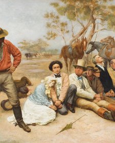 Bushrangers, Victoria, Australia, 1852, 1887 by William Strutt Bushrangers, Victoria, Australia, 1852, 1887 by William Strutt