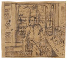 Study for Patrick White, undated Study for Patrick White, undated