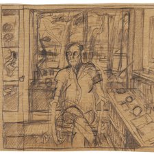 Study for Patrick White, undated Study for Patrick White, undated