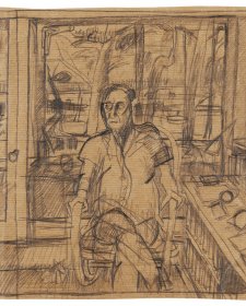 Study for Patrick White, undated Study for Patrick White, undated