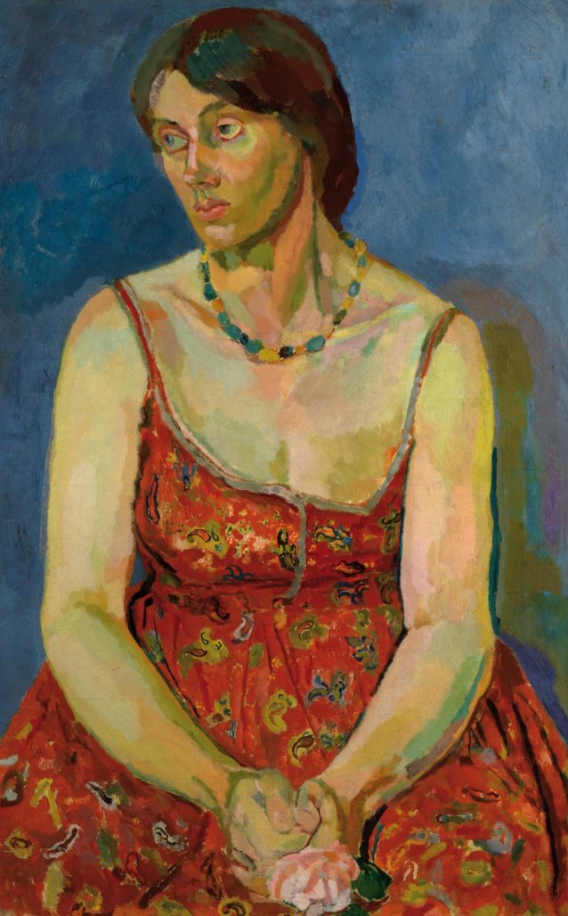 Vanessa Bell, c. 1918 
Duncan Grant