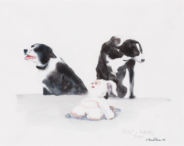 Molly2 and Rabbitty (aka The Guardians), 2005 by Kristin Headlam
Courtesy the artist and Charles Nodrum Gallery