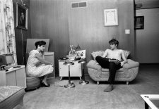 With former high school sweetheart, July 4, 1956 by Alfred Wertheimer With former high school sweetheart, July 4, 1956 by Alfred Wertheimer