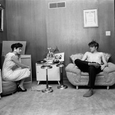 With former high school sweetheart, July 4, 1956 by Alfred Wertheimer With former high school sweetheart, July 4, 1956 by Alfred Wertheimer
