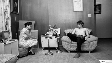 With former high school sweetheart, July 4, 1956 by Alfred Wertheimer With former high school sweetheart, July 4, 1956 by Alfred Wertheimer