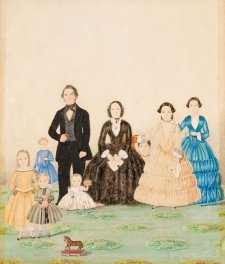 George and Jemima Billet with family George and Jemima Billet with family