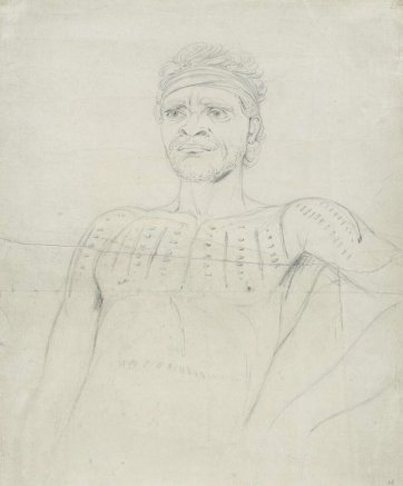 Port Jackson, a native, 1802 by 
William Westall