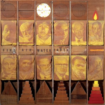 Page 16: ecology, air, fire,
earth, water, 1969-70