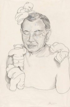 Untitled (preparatory study for sculpture of Dr John Yu) Untitled (preparatory study for sculpture of Dr John Yu)