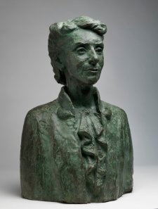 Portrait bust of Dr Christine Rivett Portrait bust of Dr Christine Rivett