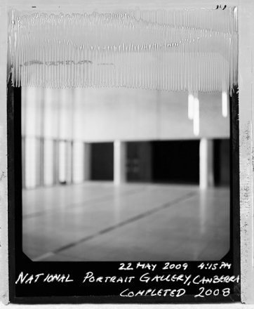 Portrait of Johnson Pilton Walker,
Inside the National Portrait Gallery, Canberra,
25 Hours 31 minutes, 22-23 May 2009 by Ingvar Kenne