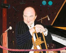 James Morrison with flugelhorn James Morrison with flugelhorn