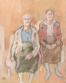 Double Portrait: Vida and Marie Breckenridge (study) Double Portrait: Vida and Marie Breckenridge (study)