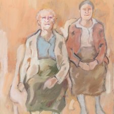 Double Portrait: Vida and Marie Breckenridge (study) Double Portrait: Vida and Marie Breckenridge (study)