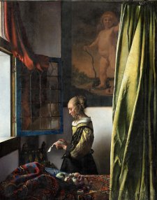 Girl Reading a Letter at an Open Window, 1657–58 Johannes Vermeer Girl Reading a Letter at an Open Window, 1657–58 Johannes Vermeer