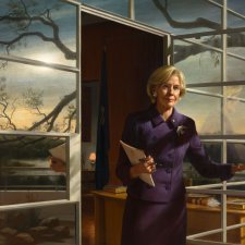 The Honourable Dame Quentin Bryce AD CVO, 2014 Ralph Heimans AM The Honourable Dame Quentin Bryce AD CVO, 2014 Ralph Heimans AM