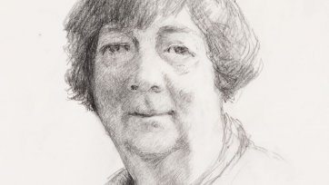 Head study for portrait of Margaret Olley Head study for portrait of Margaret Olley