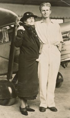 Jimmy Melrose and his mother Hilda Westley Jimmy Melrose and his mother Hilda Westley