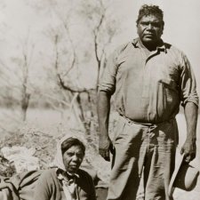 Albert and his wife Rubina, Macdonnell Ranges Albert and his wife Rubina, Macdonnell Ranges