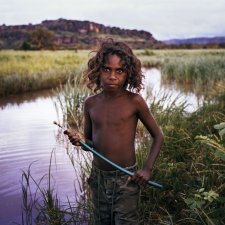 Frog Hunter, Damien Wurrkidj, 2011 by Matthew Abbott Frog Hunter, Damien Wurrkidj, 2011 by Matthew Abbott