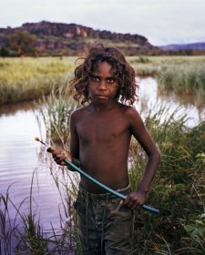Frog Hunter, Damien Wurrkidj, 2011 by Matthew Abbott Frog Hunter, Damien Wurrkidj, 2011 by Matthew Abbott