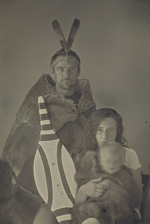 James, Rebecca and Sam Mapu, 2021 James Tylor (collaborator), Craig Tuffin (collaborator) and Dr Elisa deCourcy (collaborator)