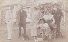 Norman, Kodak, Rose, J.F Archibald, model and John Barr Norman, Kodak, Rose, J.F Archibald, model and John Barr