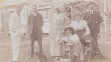 Norman, Kodak, Rose, J.F Archibald, model and John Barr Norman, Kodak, Rose, J.F Archibald, model and John Barr