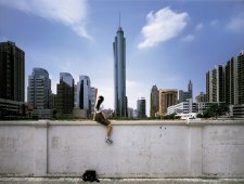 On the wall – Guangzhou (II), 2002 by Weng Fen On the wall – Guangzhou (II), 2002 by Weng Fen