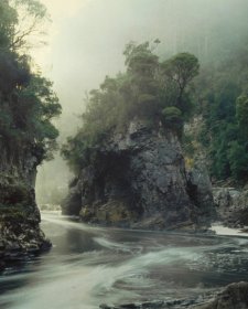 Rock Island Bend. Franklin River, South West Tasmania, 1979 by Peter Dombrovskis Rock Island Bend. Franklin River, South West Tasmania, 1979 by Peter Dombrovskis