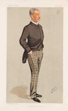 a Postmaster General (Sir James Fergusson) a Postmaster General (Sir James Fergusson)