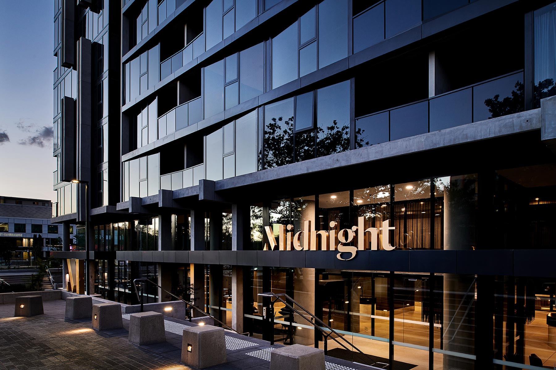 Midnight Hotel - front facade