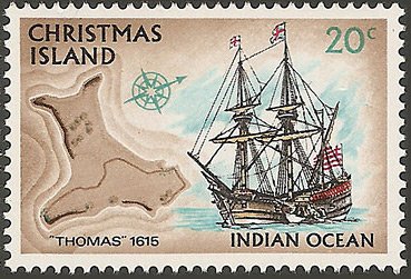 Christmas Island stamp, issued 1972 Christmas Island stamp, issued 1972