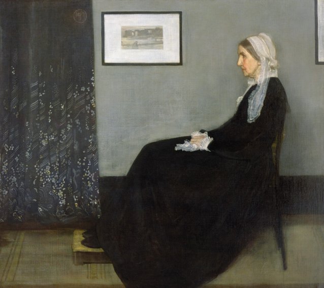 Arrangement in Grey and Black No.1, Portrait of the Artist&rsquo;s Mother, 1871