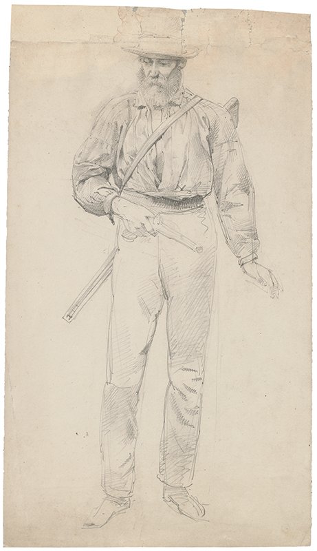 Studies for Bushrangers, Victoria, Australia, 1852 1886 Studies for Bushrangers, Victoria, Australia, 1852 1886