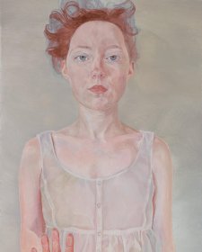 Numb to touch (self-portrait), 2018
 by Natasha Walsh